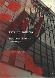 Cover of: The Limits Of Art Two Essays by 
