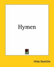 Cover of: Hymen by H. D. (Hilda Doolittle)