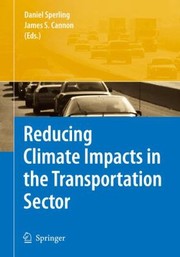 Cover of: Reducing Climate Impacts In The Transportation Sector by 