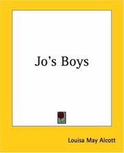 Cover of: Jo's Boys by Louisa May Alcott