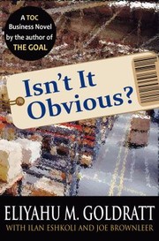 Cover of: Isnt It Obvious by 