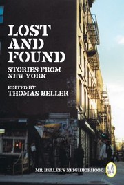 Cover of: Lost And Found Stories From New York