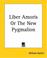 Cover of: Liber Amoris Or The New Pygmalion