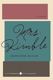 Cover of: Mrs Kimble A Novel