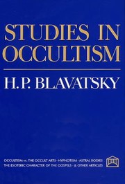 Cover of: Studies In Occultism