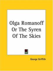 Cover of: Olga Romanoff Or The Syren Of The Skies