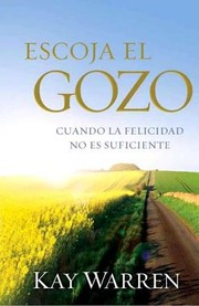 Cover of: Escoja El Gozo