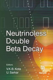 Cover of: Neutrinoless Double Beta Decay