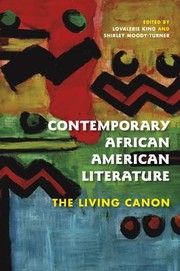 Cover of: Contemporary African American Literature The Living Canon