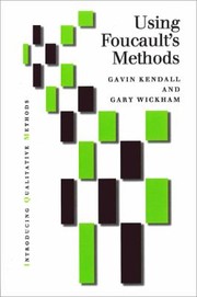 Cover of: Using Foucaults Methods by 
