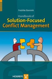 Cover of: Handbook Of Solutionfocused Conflict Management by 
