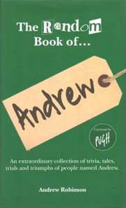 Cover of: The Random Book Of Andrew
            
                Random Book Of by 