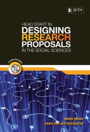 Cover of: Head Start In Designing Research Proposals In The Social Sciences by 