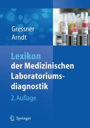 Cover of: Lexikon Der Medizinischen Laboratoriumsdiagnostik
