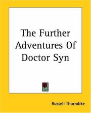 The further adventures of Doctor Syn by Russell Thorndike, Russell Thorndyke