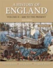 Cover of: A History Of England
