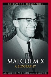 Cover of: Malcolm X
            
                Greenwood Biographies