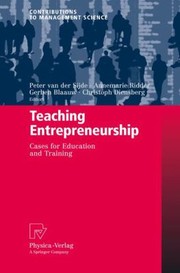 Cover of: Teaching Entrepreneurship Cases For Education And Training