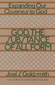Cover of: God The Substance Of All Form