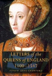 Cover of: Letters Of The Queens Of England 11001547