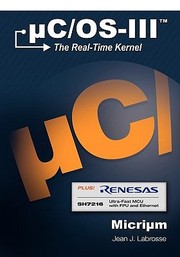 Cover of: Ucosiii The Realtime Kernel And The Renesas Sh7216