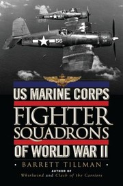 Cover of: Us Marine Corps Fighter Squadrons Of World War Ii