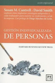 Cover of: Gestion Individualizada De Personas Workforce Of One by Diego Sanchez De Leon