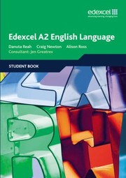 Cover of: Edexcel A2 English Language Student Book