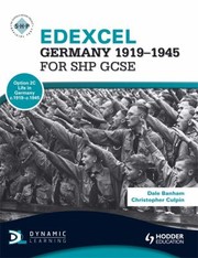 Cover of: Edexcel Germany 19181945 For Shp Gcse