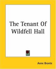 Cover of: The Tenant Of Wildfell Hall by Anne Brontë