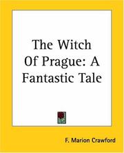 Cover of: The Witch Of Prague by Francis Marion Crawford, Francis Marion Crawford