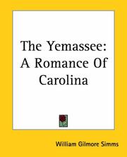 The Yemassee by William Gilmore Simms
