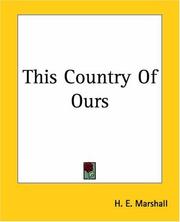Cover of: This Country Of Ours