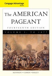 Cover of: The American Pageant A History Of The American People by 
