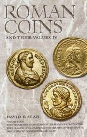 Cover of: Roman Coins Their Values Volume 4 by 