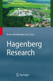 Cover of: Hagenberg Research by 