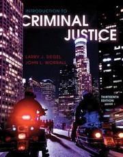 Cover of: Introduction to Criminal Justice
            
                Cengage Advantage Books