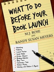 Cover of: What To Do Before Your Book Launch
