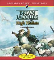Cover of: High Rhulain (Redwall #18)