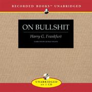 Cover of: On Bullshit by Harry G. Frankfurt