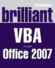 Cover of: Brilliant Vba For Microsoft Office 2007