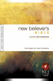 New Believers Bible Pocket New Testament New Living Translation First Steps For New Christians by Tyndale Publishers