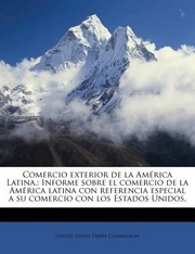Cover of: Comercio Exterior de La Am Rica Latina