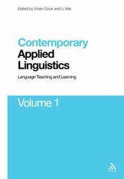 Cover of: Contemporary Applied Linguistics