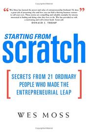 Cover of: Starting from scratch by Wes Moss