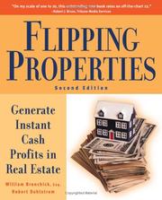 Cover of: Flipping Properties: Generate Instant Cash Profits in Real Estate