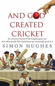 Cover of: And God Created Cricket