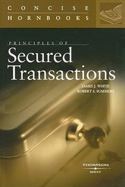 Cover of: Principles Of Secured Transactions