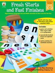 Cover of: Fresh Starts And Fast Finishes High Interest Language Arts And Math Activities To Start And End The Day