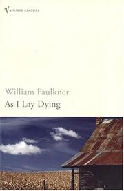 Cover of: As I Lay Dying by William Faulkner